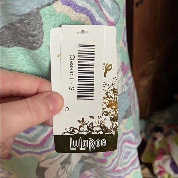 LuLaRoe Womens Small Minnie Mouse Classic Tee Coastal Grandma Nostalgia Softgirl - Picture 7 of 12